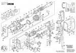 Bosch 0 611 205 142 UBH 4/26 Universal Rotary Hammer 240 V / GB Spare Parts UBH4/26